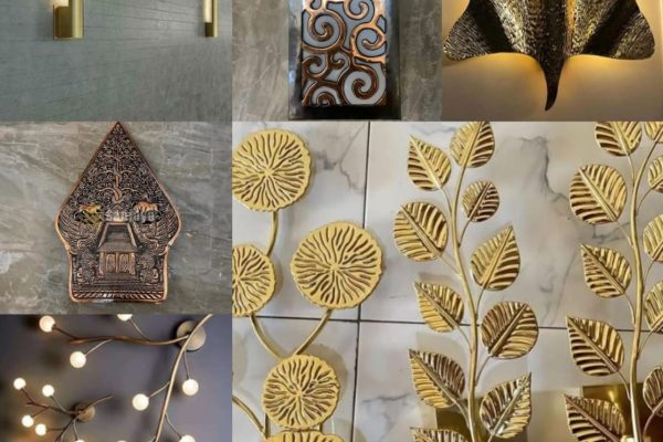 Lampu dinding kuningan _ copperwalllamp