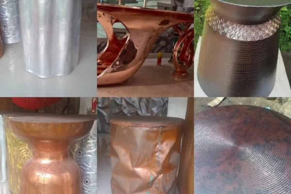 Meja tembaga_custom copper table